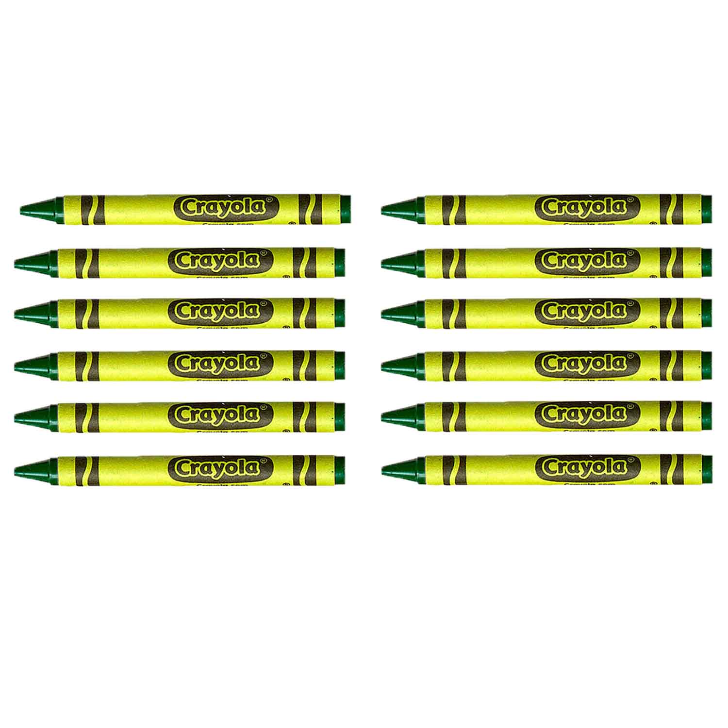 Crayola Bulk Crayons - Green - 12 /